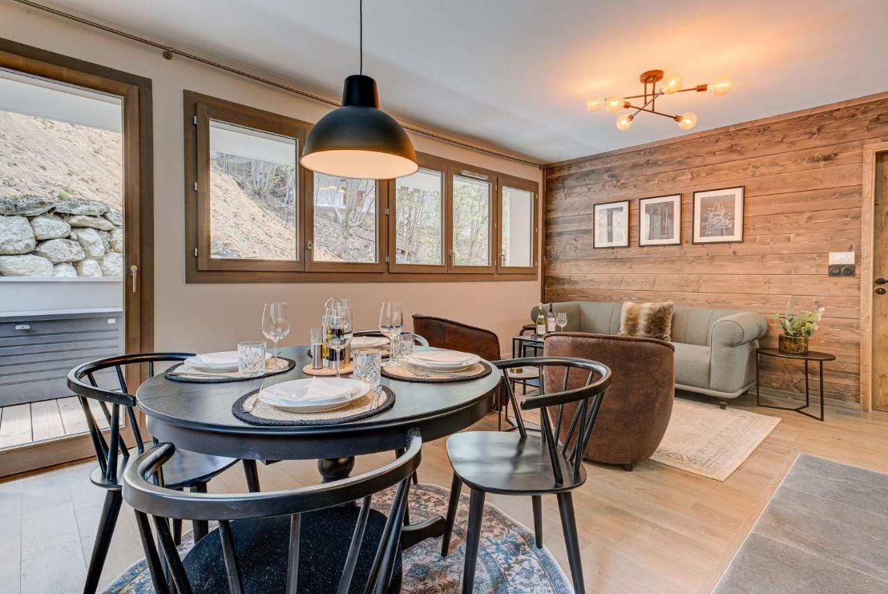 White Pearl A02 - Alpes Travel - Chamonix - Sleeps 4 아파트 외부 사진