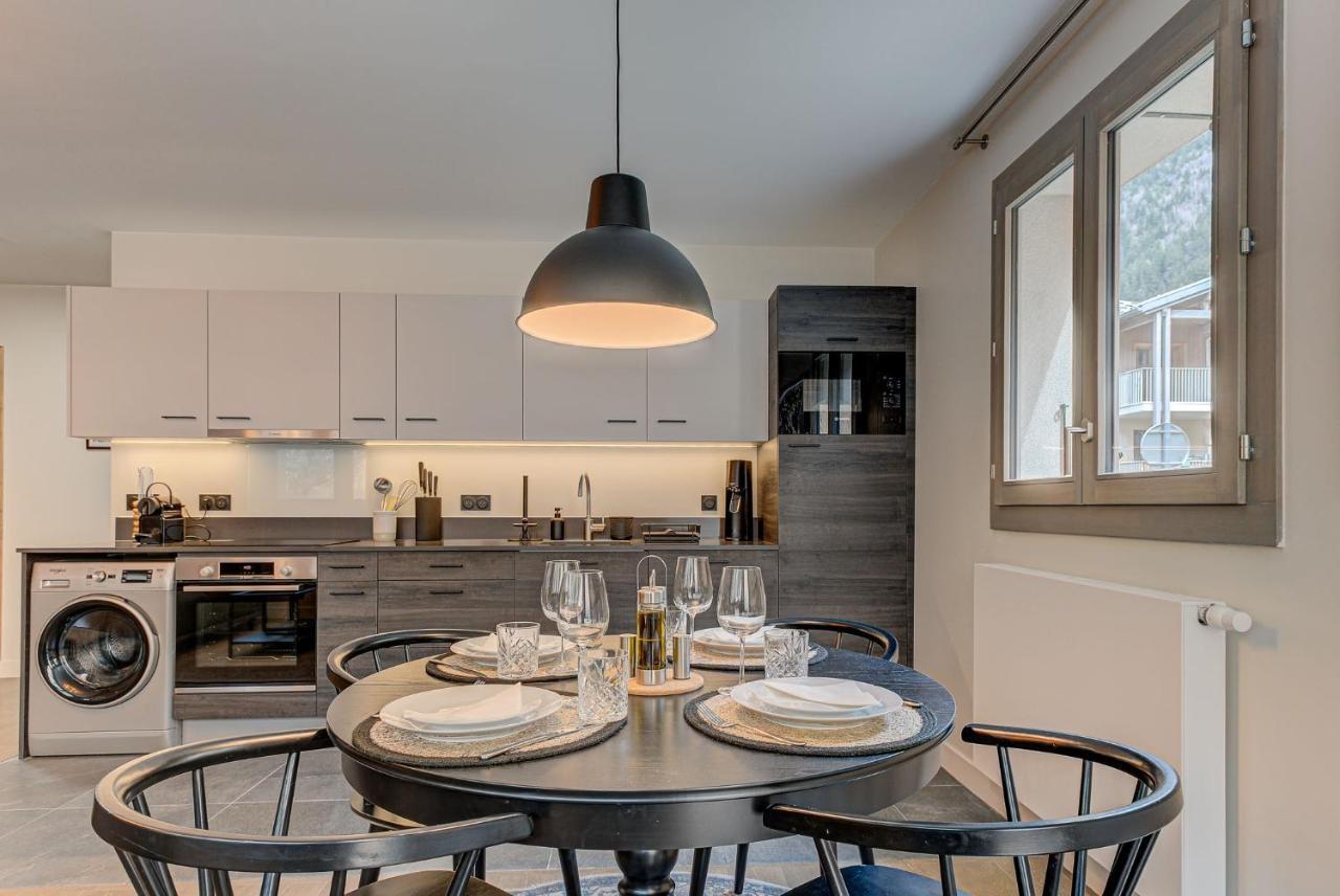 White Pearl A02 - Alpes Travel - Chamonix - Sleeps 4 아파트 외부 사진