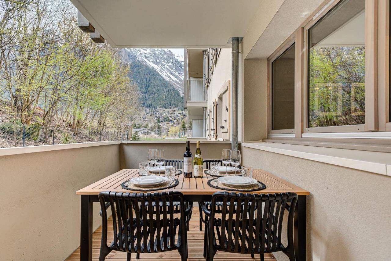White Pearl A02 - Alpes Travel - Chamonix - Sleeps 4 아파트 외부 사진